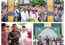 Bupati Labuhanbatu dr Hj Maya Hasmita Sp.O.G.MKM Membuka Ramadhan Fest 1447 H/2026M Dimasjid Agung Rantauprapat