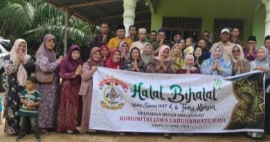 Halal Bihalal KJL Raya di Bilah Hulu, Perkuat Soliditas dan Silaturahmi