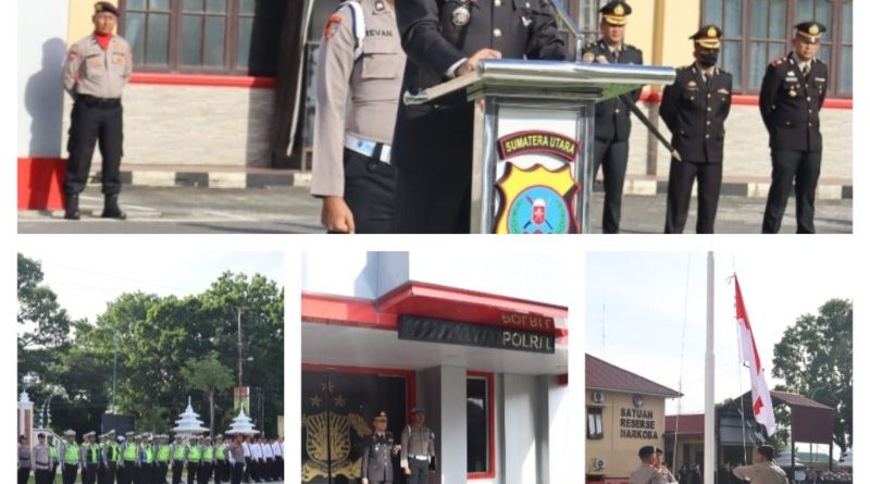Polres Labuhanbatu Gelar Upacara Hari Lahir Pancasila 2026