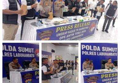 91 Pengedar Sabu Terjaring Operasi Antik Toba 2026, Polres Labuhanbatu 