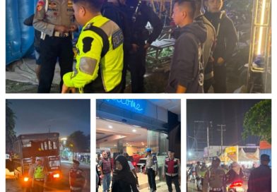 Polres Labuhanbatu Jaga Kondusivitas Wilayah pada Malam Hari