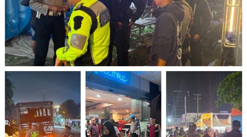 Polres Labuhanbatu Jaga Kondusivitas Wilayah pada Malam Hari