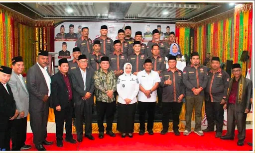 Bupati Dan Wakil Bupati Labuhanbatu Menghadiri Acara Pelantikan Dan Pengukuhan DPP Dan DPD GMPRDB