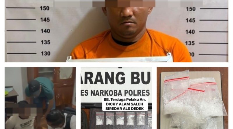 Satresnarkoba Polres Labuhanbatu Tangkap Bandar 