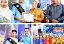 Bupati Labuhanbatu dr Hj Maya Hasmita Sp.OG.MKM, Membuaka Gelaran Gebyar Kreativitas Dan Inovasi Pendidikan