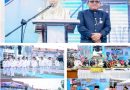 Bupati dr Hj Maya Didampingi Wakil Bupati H.Jamri.ST Saat Menyapaikan Pidato Pembukaan Peringatan Hari Jadi Ke 81 Pemkab Labuhanbatu